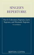 The Singer'S Repertoire, Part I