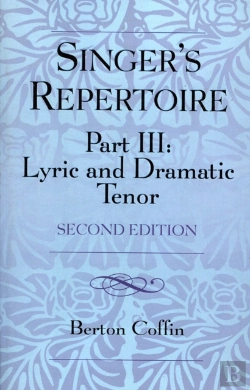 Bertrand.pt - The Singer'S Repertoire, Part Iii