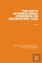 The Sixth International Congress On Accounting 1952