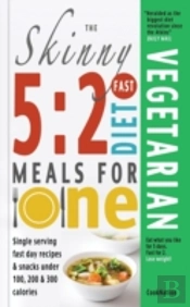 The Skinny 5:2 Fast Diet Vegetarian Meals For One