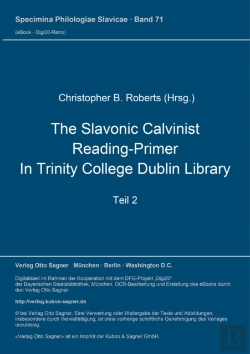 Bertrand.pt - The Slavonic Calvinist Reading-Primer In Trinity College Dublin Library