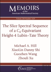 The Slice Spectral Sequence Of A $C_4$-Equivariant Height-4 Lubin-Tate Theory