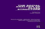 The Social Analysis Of Class Structure