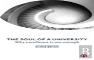 The Soul Of A University