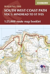 The South West Coast Path Map Booklet - Minehead To St Ives