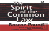 The Spirit Of The Common Law