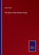 The Spirit Of The Hebrew Poetry