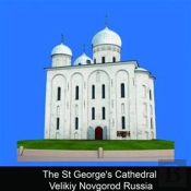 The St. George'S Cathedral Velikiy Novgorod Russia