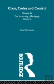 The Structuring Of Pedagogic Discourse