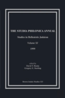 Bertrand.pt - The Studia Philonica Annual, Xi, 1999
