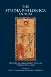 The Studia Philonica  Annual Xxi, 2009