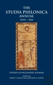 The Studia Philonica Annual Xxxii, 2020