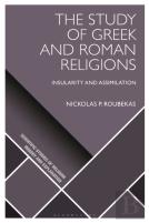 The Study Of Greek And Roman Religions