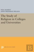 The Study Of Religion In Colleges And Universities