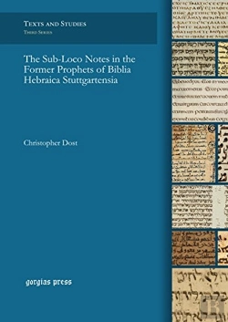 Bertrand.pt - The Sub-Loco Notes In The Former Prophets Of Biblia Hebraica Stuttgartensia