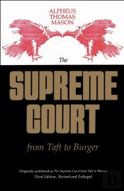 The Supreme Court From Taft To Burger