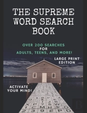 The Supreme Word Search Book For Adults - Large Print Edition