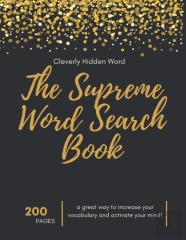 The Supreme Word Search Book For Adults - Large Print Edition