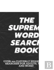 The Supreme Word Search Book For Adults - Large Print Edition