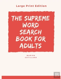 Bertrand.pt - The Supreme Word Search Book For Adults - Large Print Edition