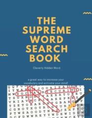 The Supreme Word Search Book For Adults - Large Print Edition