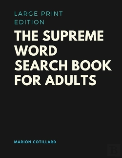Bertrand.pt - The Supreme Word Search Book For Adults - Large Print Edition