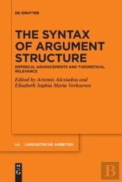The Syntax Of Argument Structure