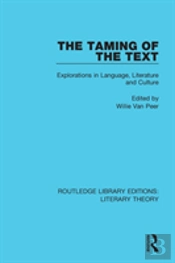 The Taming Of The Text