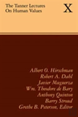 Bertrand.pt - The Tanner Lectures On Human Values: Volume 10, 1989