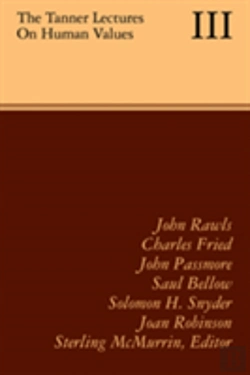 Bertrand.pt - The Tanner Lectures On Human Values: Volume 3, 1982