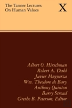 Bertrand.pt - The Tanner Lectures On Human Values
