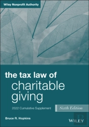 The Tax Law Of Charitable Giving