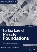 The Tax Law Of Private Foundations