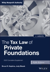 The Tax Law Of Private Foundations