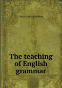 The Teaching Of English Grammar