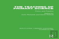 The Teaching Of Primary Science