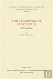The Teachings Of Saint Louis