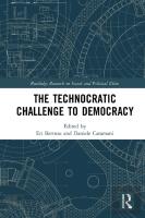 The Technocratic Challenge To Democracy
