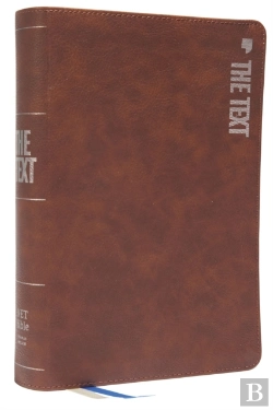 Bertrand.pt - The Text Bible: Uncover The Message Between God, Humanity, And You (Net, Brown Leathersoft, Comfort Print)
