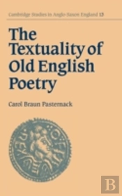 The Textuality Of Old English Poetry