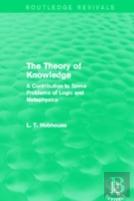 The Theory Of Knowledge (Routledge Revivals)