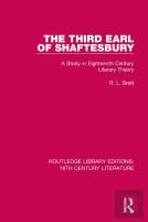 The Third Earl Of Shaftesbury