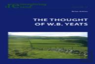 The Thought Of W.B. Yeats