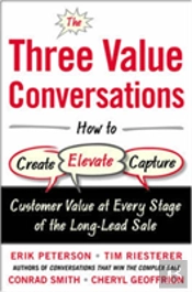 The Three Value Conversations: How To Create, Elevate, And Capture Customer Value At Every Stage Of The Long-Lead Sale