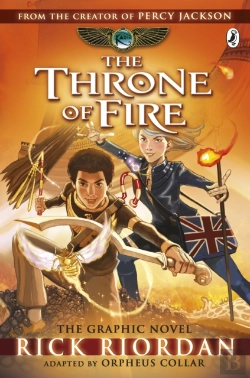 Bertrand.pt - The Throne Of Fire: The Graphic Novel (The Kane Chronicles Book 2)