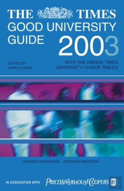 Bertrand.pt - The Times Good University Guide 2003