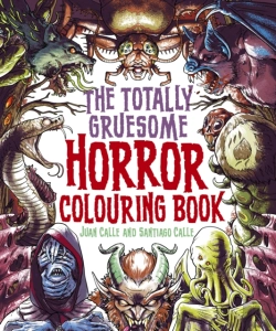Bertrand.pt - The Totally Gruesome Horror Colouring Book