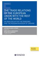 The Trade Relations Of The European Union With The Rest Of The World (Papel E-Book)