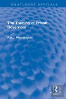 The Training Of Prison Governors