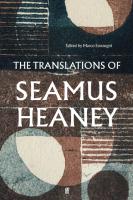 The Translations Of Seamus Heaney
